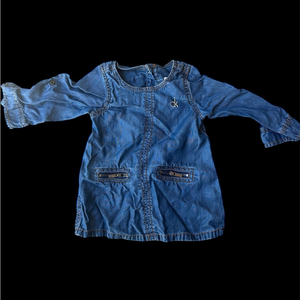 Baby denim Calvin Klein Dress
